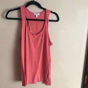 dELiA*s | Size L. Peach Razor Back Tank